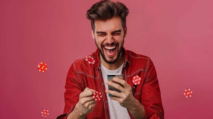 Pengguna menggunakan aplikasi mobile bimabet88 dengan pengaturan anggaran main yang ditampilkan